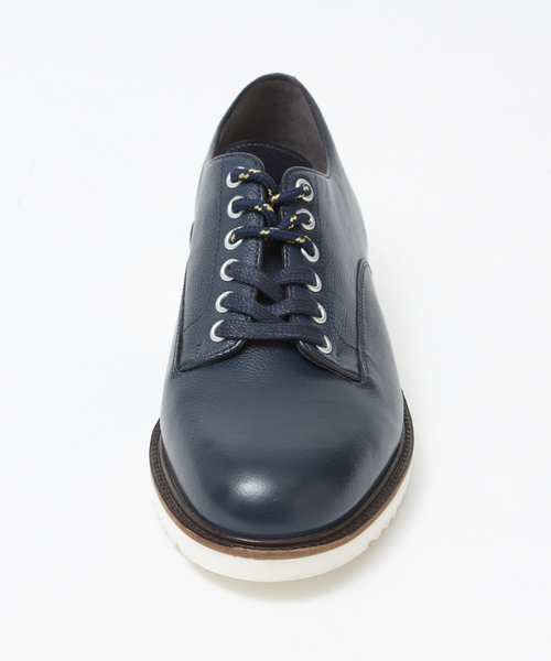 alfredoBANNISTER（アルフレッドバニスター）の「【超軽量シリーズ】6ホール厚底プレーントゥシューズ（ドレスシューズ・メンズ・ブラック/ネイビー/ブラウン・40/44/42/39/41/43）」の8枚目の写真