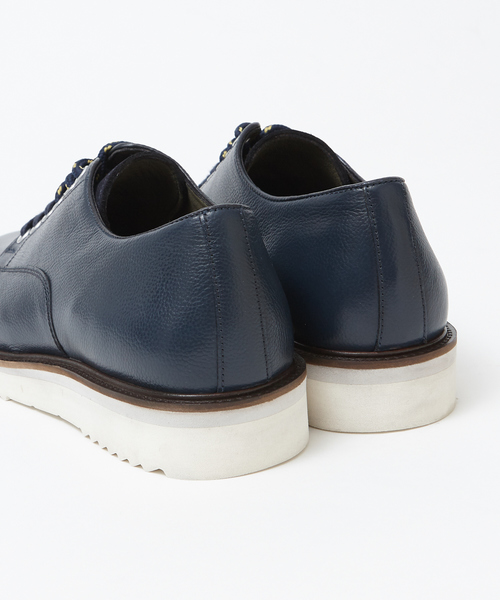 alfredoBANNISTER（アルフレッドバニスター）の「【超軽量シリーズ】6ホール厚底プレーントゥシューズ（ドレスシューズ・メンズ・ブラック/ネイビー/ブラウン・40/44/42/39/41/43）」の10枚目の写真