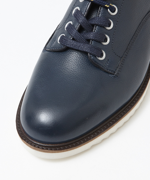 alfredoBANNISTER（アルフレッドバニスター）の「【超軽量シリーズ】6ホール厚底プレーントゥシューズ（ドレスシューズ・メンズ・ブラック/ネイビー/ブラウン・40/44/42/39/41/43）」の14枚目の写真