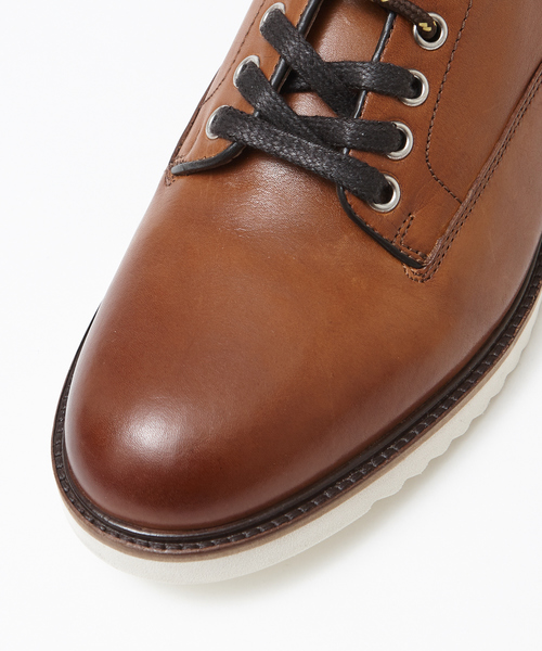 alfredoBANNISTER（アルフレッドバニスター）の「【超軽量シリーズ】6ホール厚底プレーントゥシューズ（ドレスシューズ・メンズ・ブラック/ネイビー/ブラウン・40/44/42/39/41/43）」の12枚目の写真