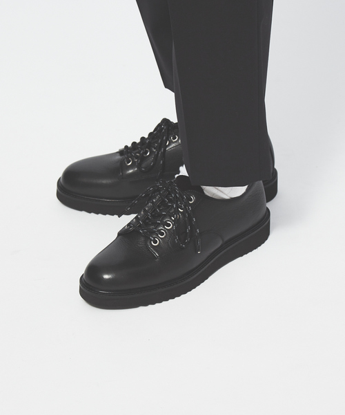 alfredoBANNISTER（アルフレッドバニスター）の「【超軽量シリーズ】6ホール厚底プレーントゥシューズ（ドレスシューズ・メンズ・ブラック/ネイビー/ブラウン・40/44/42/39/41/43）」の17枚目の写真