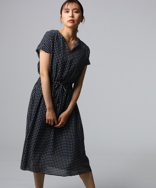 セール ワンピース Untitled アンタイトル のワンピース ワンピース ドレス アルディードットプリントワンピース ワンピース Untitled アンタイトル のファッション 洗える 日本 正規 代理 店