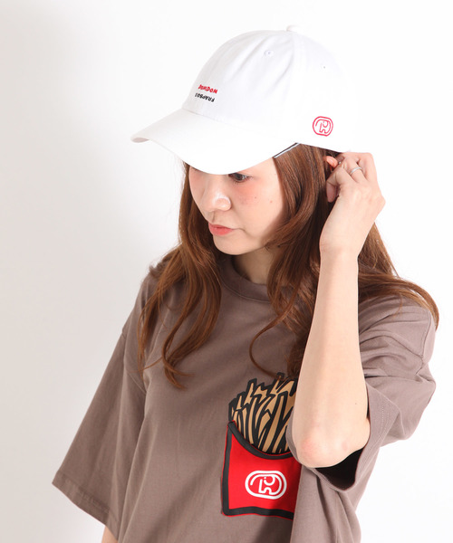 FRAPBOIS（フラボア）の「ＤＯＭＤＯＭキャップ（キャップ・レディース・ホワイト/ブラック/レッド・FREE）」の2枚目の写真
