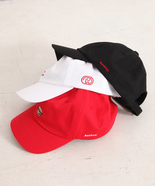 FRAPBOIS（フラボア）の「ＤＯＭＤＯＭキャップ（キャップ・レディース・ホワイト/ブラック/レッド・FREE）」の13枚目の写真