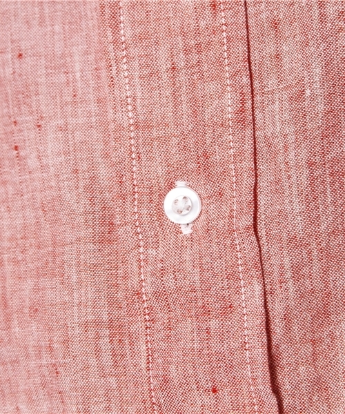 coen（コーエン）の「フレンチリネンシャンブレーBDシャツ（シャツ/ブラウス・メンズ・ホワイト/レッド/ネイビー/ライトブルー・X-SMALL/LARGE/X-LARGE/MEDIUM/SMALL）」の15枚目の写真