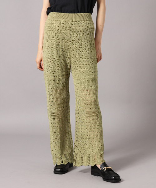 LOWRYS FARM（ローリーズファーム）の「スカシアミニットパンツ　849553（その他パンツ・レディース・ブラウン/ベージュ/グリーン/ブラック・FREE）」の16枚目の写真