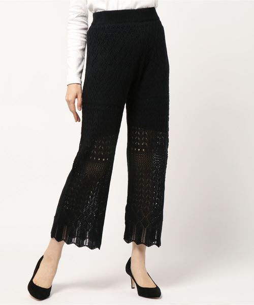 LOWRYS FARM（ローリーズファーム）の「スカシアミニットパンツ　849553（その他パンツ・レディース・ブラウン/ベージュ/グリーン/ブラック・FREE）」の18枚目の写真