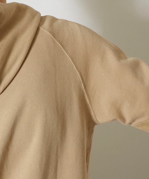 And A（アンドエー）の「GRAMICCI グラミチ / TALECUT PARKA テールカット切り替えラグランパーカー フーディー / 9518-FTY（パーカー・メンズ・ベージュ/ネイビー/ダークブルー/ヘザーグレー/ブルー・SMALL/MEDIUM/LARGE/X-LARGE/XX-LARGE）」の9枚目の写真