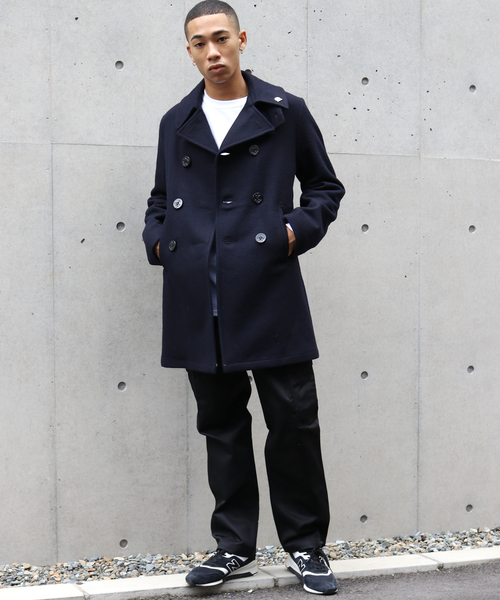 FIDELITY 黒 ピーコート Lサイズ FIDELITY U.S.A. Relax Pea Coat | 大阪心斎橋のメンズ洋服の