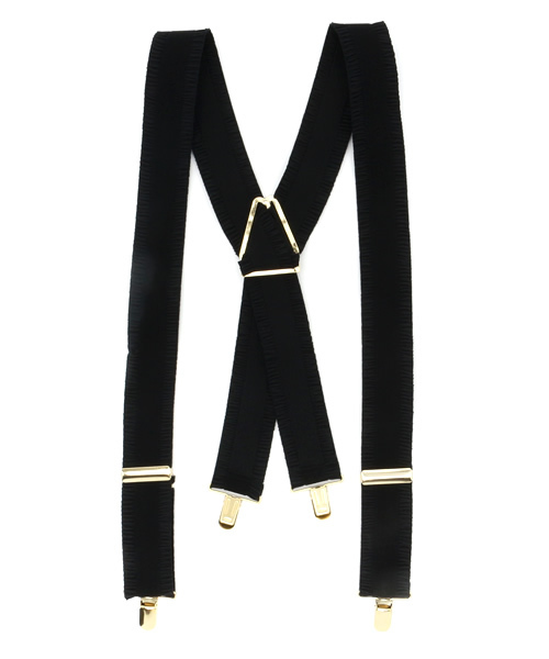 WEGO(ウィゴー)の「WEGO/フリルサスペンダー(サスペンダー・レディース・ホワイト/ブラック・FREE)」の2枚目の写真