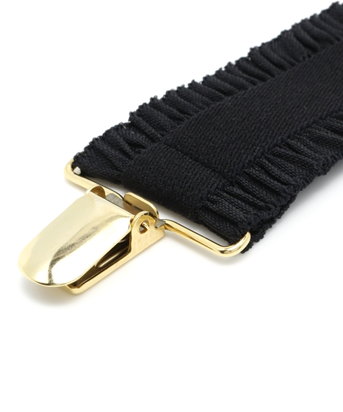 WEGO(ウィゴー)の「WEGO/フリルサスペンダー(サスペンダー・レディース・ホワイト/ブラック・FREE)」の3枚目の写真