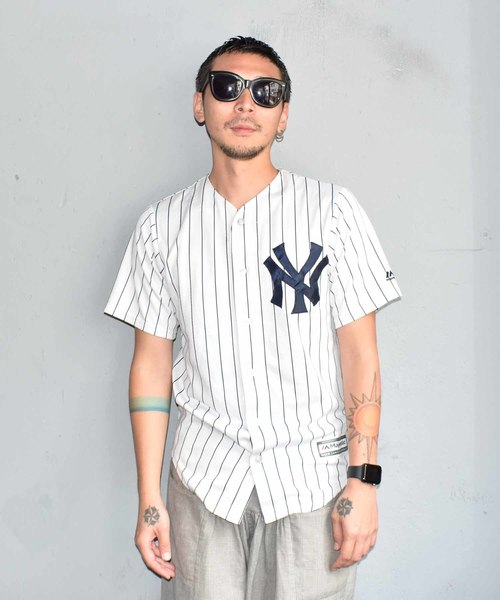 希少 Puma × MLB 公式 ヤンキース ベースボールシャツ ヴィンテージ 48435707b_1_d_215.jpg