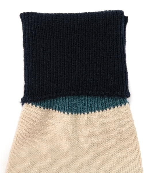 BEAMS BOY（ビームスボーイ）の「◎BEAMS BOY / 3トーン 折り返し ソックス（ソックス/靴下・レディース・ホワイト/グレー/ベージュ・ONE SIZE）」の11枚目の写真