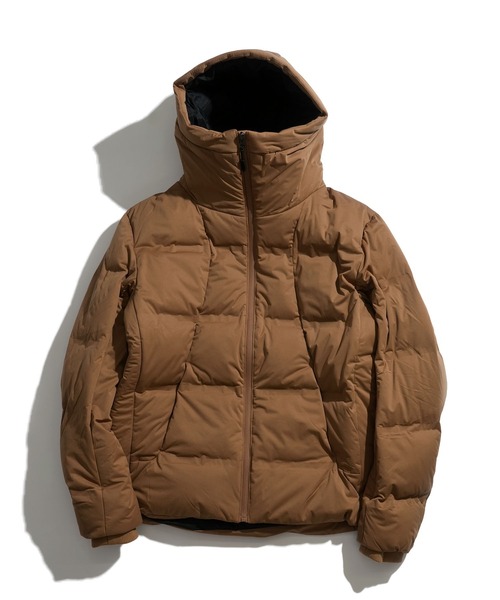 セール】シームレス フードダウンジャケット/キルティング アウター