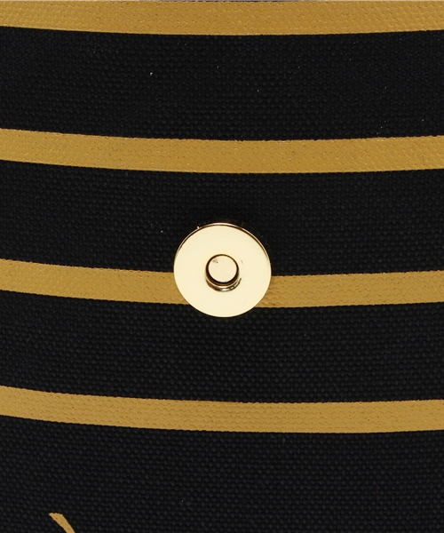 SHIPS for women（シップスフォーウィメン）の「★★2WAY キャンバスロールクラッチ（クラッチバッグ・レディース・ブラック/キャメル・ONE SIZE）」の9枚目の写真