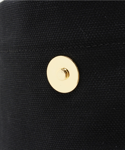 SHIPS for women（シップスフォーウィメン）の「★★2WAY キャンバスロールクラッチ（クラッチバッグ・レディース・ブラック/キャメル・ONE SIZE）」の10枚目の写真