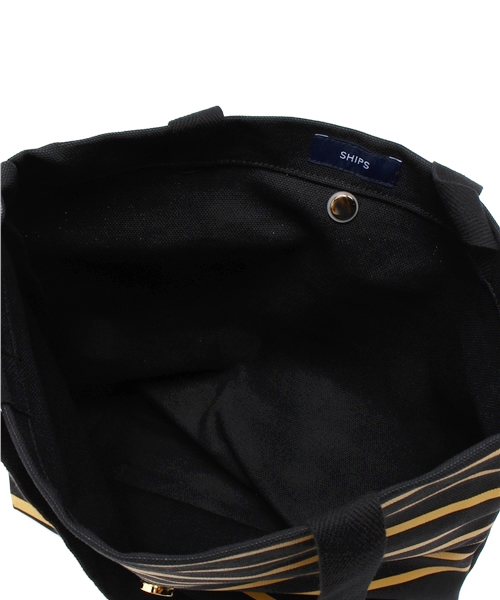 SHIPS for women（シップスフォーウィメン）の「★★2WAY キャンバスロールクラッチ（クラッチバッグ・レディース・ブラック/キャメル・ONE SIZE）」の3枚目の写真