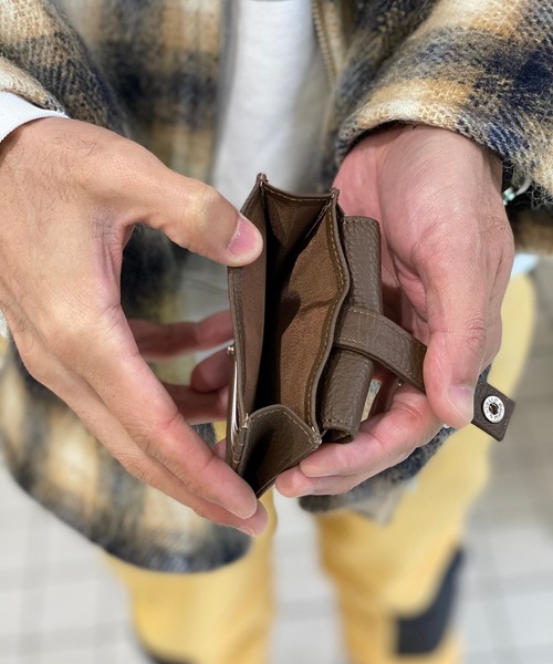 【セール】SEEKER【GENDER】シュリンクレザー マルチコンパクトウォレット SKW-020GD5（財布）｜SEEKER（シーカー）