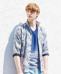 7分袖シャツ／CRボタニカルJQ