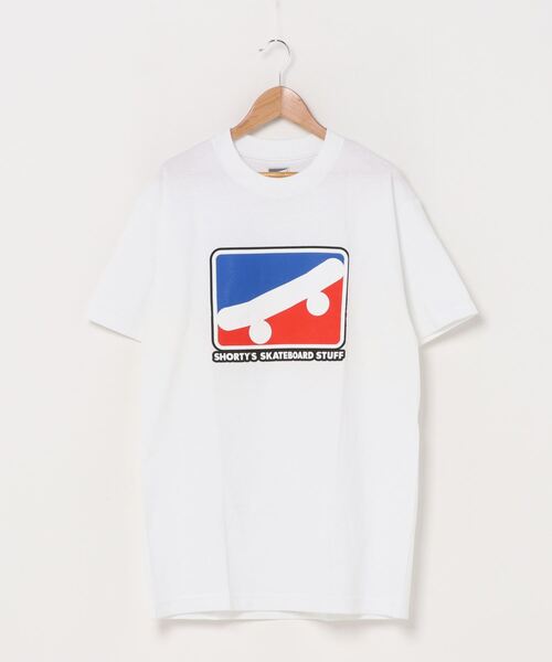 SHORTYS (ショーティーズ)の「【Shorty's】ロゴT(Tシャツ/カットソー・レディース・ネイビー/ホワイト・MEDIUM/LARGE)」の2枚目の写真