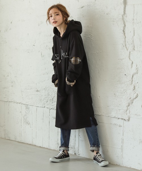 フェイクレイヤードパーカーワンピ ワンピース La Gemme ラジエム のファッション通販 Zozotown