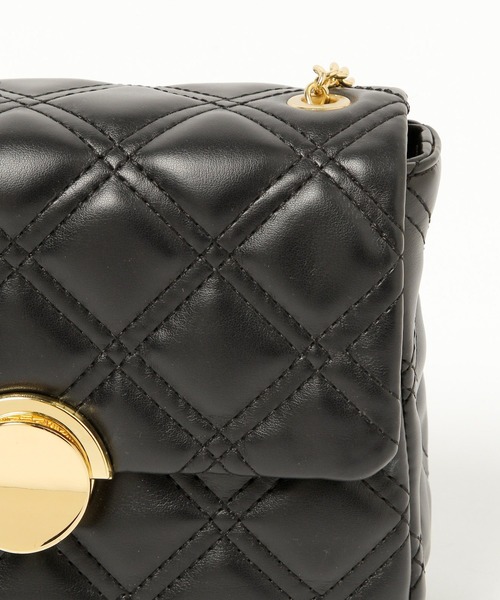 Heather(ヘザー)の「キルティングミニショルダー 919958(ショルダーバッグ・レディース・ホワイト/ブラック/キャメル・ONE SIZE)」の8枚目の写真