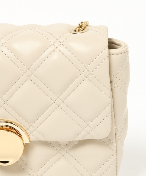 Heather(ヘザー)の「キルティングミニショルダー 919958(ショルダーバッグ・レディース・ホワイト/ブラック/キャメル・ONE SIZE)」の10枚目の写真