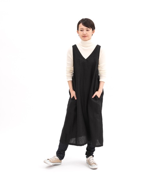Cocowalk リネン2wayワンピースエプロン エプロン Coco Walk ココウォーク のファッション通販 Zozotown