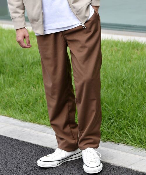 MACOBER（マコバ）の「【SHIPS別注】MACOBER: TR シェフ パンツ 20AW（その他パンツ・メンズ・チャコールグレー/ブラウン/ネイビー・SMALL/MEDIUM/LARGE）」の8枚目の写真