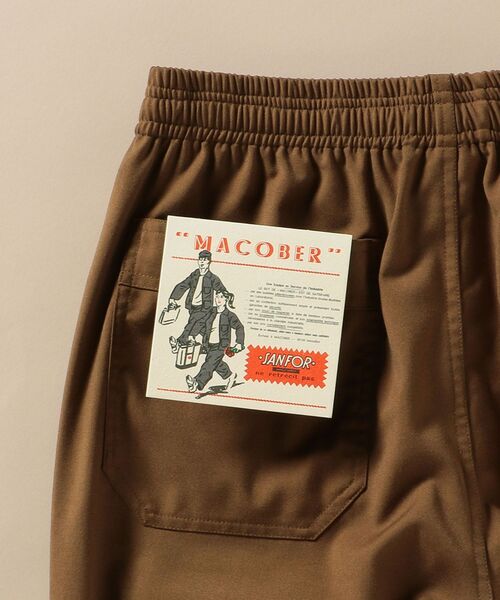 MACOBER（マコバ）の「【SHIPS別注】MACOBER: TR シェフ パンツ 20AW（その他パンツ・メンズ・チャコールグレー/ブラウン/ネイビー・SMALL/MEDIUM/LARGE）」の18枚目の写真