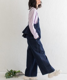 Mysa&Liina | ２WAYバッグフリルガーリーオールインワン(サロペット/オーバーオール)