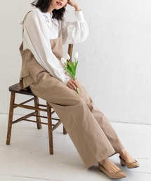 Mysa&Liina | 2WAYバッグフリルガーリーオールインワン(サロペット/オーバーオール)