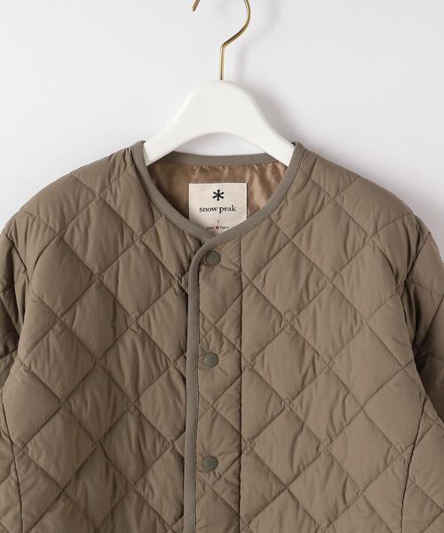 snow peak＞RECYCLE DOWN CARDIGAN/ダウン