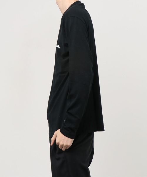 Champion(チャンピオン)の「【Champion/チャンピオン】 Long Sleeve T ロゴ クルーネック ロンT/長袖Tシャツ(Tシャツ/カットソー・メンズ・ホワイト/ブラック/グレー・M/XL/L)」の7枚目の写真