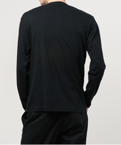 Champion(チャンピオン)の「【Champion/チャンピオン】 Long Sleeve T ロゴ クルーネック ロンT/長袖Tシャツ(Tシャツ/カットソー・メンズ・ホワイト/ブラック/グレー・M/XL/L)」の8枚目の写真