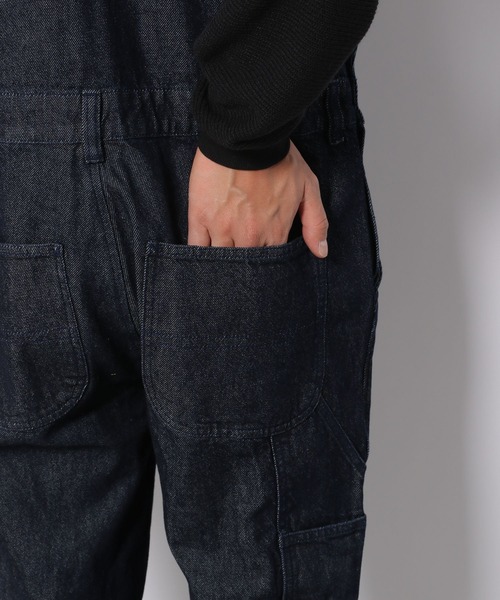 LAKOLE(ラコレ)の「ビブオーバーオール / LAKOLE(サロペット/オーバーオール・メンズ・ブラック/ネイビー/アイボリー・MEDIUM/LARGE)」の9枚目の写真