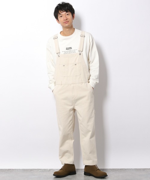 LAKOLE(ラコレ)の「ビブオーバーオール / LAKOLE(サロペット/オーバーオール・メンズ・ブラック/ネイビー/アイボリー・MEDIUM/LARGE)」の14枚目の写真