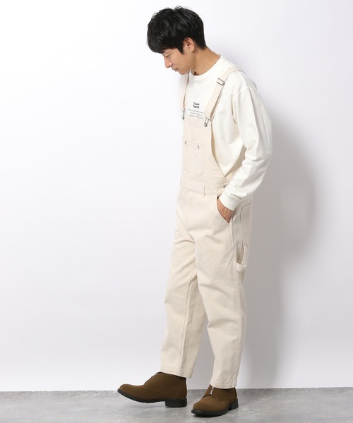 LAKOLE(ラコレ)の「ビブオーバーオール / LAKOLE(サロペット/オーバーオール・メンズ・ブラック/ネイビー/アイボリー・MEDIUM/LARGE)」の10枚目の写真