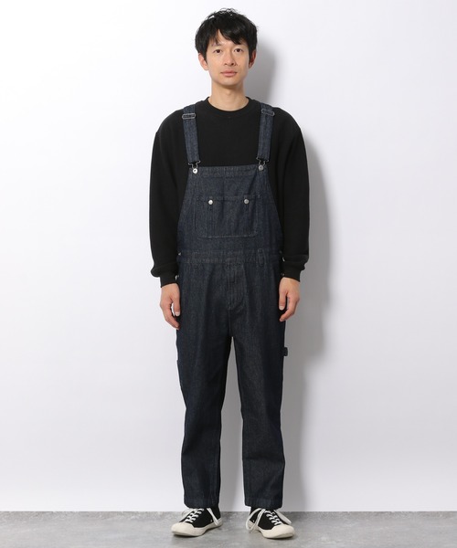 LAKOLE(ラコレ)の「ビブオーバーオール / LAKOLE(サロペット/オーバーオール・メンズ・ブラック/ネイビー/アイボリー・MEDIUM/LARGE)」の16枚目の写真