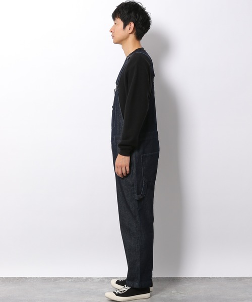 LAKOLE(ラコレ)の「ビブオーバーオール / LAKOLE(サロペット/オーバーオール・メンズ・ブラック/ネイビー/アイボリー・MEDIUM/LARGE)」の5枚目の写真