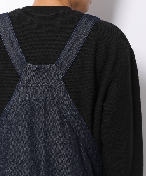 LAKOLE(ラコレ)の「ビブオーバーオール / LAKOLE(サロペット/オーバーオール・メンズ・ブラック/ネイビー/アイボリー・MEDIUM/LARGE)」の6枚目の写真