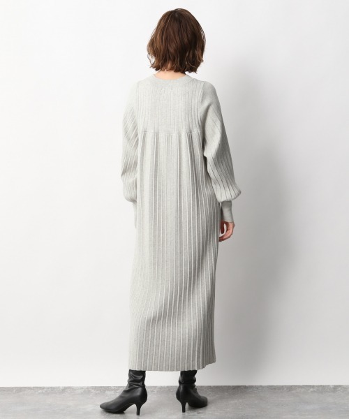 A part by(アパートバイ)の「12Gプリーツパフワンピース 926043(ワンピース・レディース・ライトグレー/ブラウン系その他2/ブルー系その他4・FREE)」の13枚目の写真