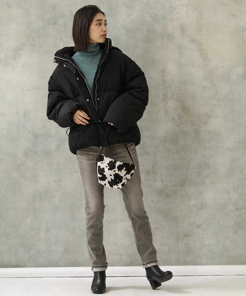 【新品】グレディブリリアン　ボアスタンド中綿ショートコート　ダウン Gready Brilliant（グレディブリリアン）の「中綿 ダウン