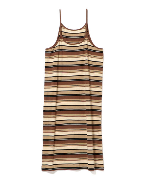 BEAMS BOY（ビームスボーイ）の「BEAMS BOY / マルチボーダー キャミソール ワンピース（ワンピース・レディース・ブラウン/ロイヤルブルー/ピンク・ONE SIZE）」の18枚目の写真