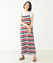 BEAMS BOY | BEAMS BOY / マルチボーダー キャミソール ワンピース(ワンピース)