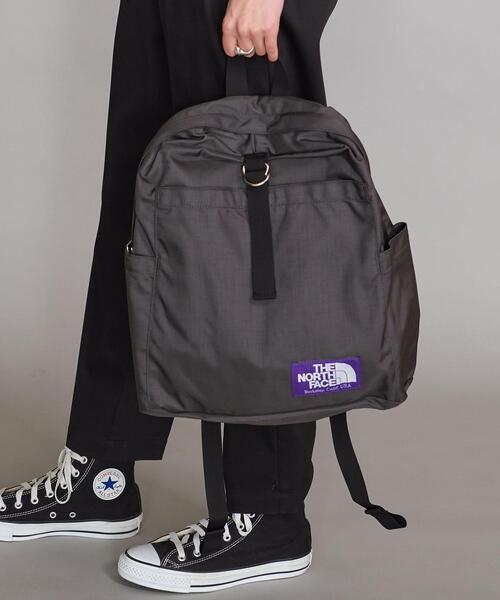 THE NORTH FACE PURPLE LABEL（ザ ノースフェイス パープルレーベル）の「＜THE NORTH FACE PURPLE LABEL＞バッグパック 2 Ψ（バックパック/リュック・レディース・ブラック/ダークグレー・FREE）」の5枚目の写真