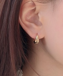 F&D : スモールエッグフープピアス