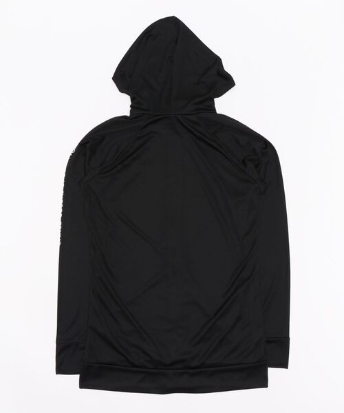 BENETTON (UNITED COLORS OF BENETTON)（ベネトンユナイテッドカラーズオブベネトン）の「【BENETTON / ベネトン】レディースUVフード付きラッシュガード / 水陸両用 フィットネス ジム アウトドア マリンレジャー UPF35+（ラッシュガード・レディース・ブラック/ブラック×ピンク/グレー/ネイビー/ロイヤルブルー/ライトブルー・XX-LARGE/XXX-LARGE/XXXX-LARGE）」の7枚目の写真