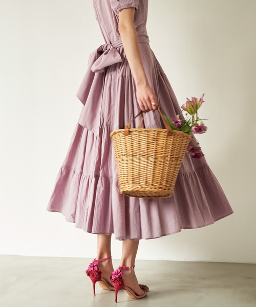 LA BELLE ETUDE（ラベルエチュード）の「【Belle vintage】Rosie Ⅱ（ワンピース・レディース・ブラック/ピンク/ネイビー/ライトパープル・FREE）」の9枚目の写真