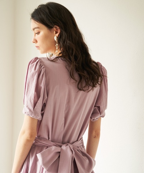 LA BELLE ETUDE（ラベルエチュード）の「【Belle vintage】Rosie Ⅱ（ワンピース・レディース・ブラック/ピンク/ネイビー/ライトパープル・FREE）」の13枚目の写真